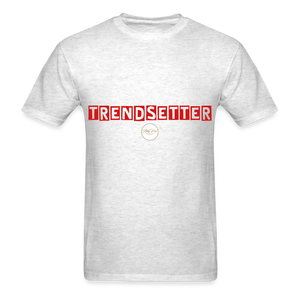 TRENDSETTER Red Classic T-Shirt - light heather gray