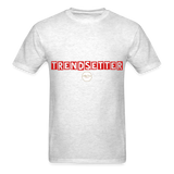 TRENDSETTER Red Classic T-Shirt - light heather gray