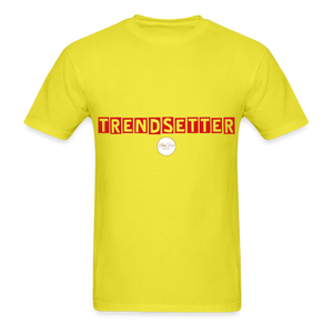 TRENDSETTER Red Classic T-Shirt - yellow