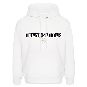 Trendsetter Black Letter Hoodie - white