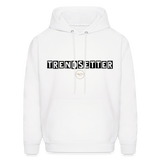 Trendsetter Black Letter Hoodie - white