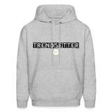 Trendsetter Black Letter Hoodie - heather gray