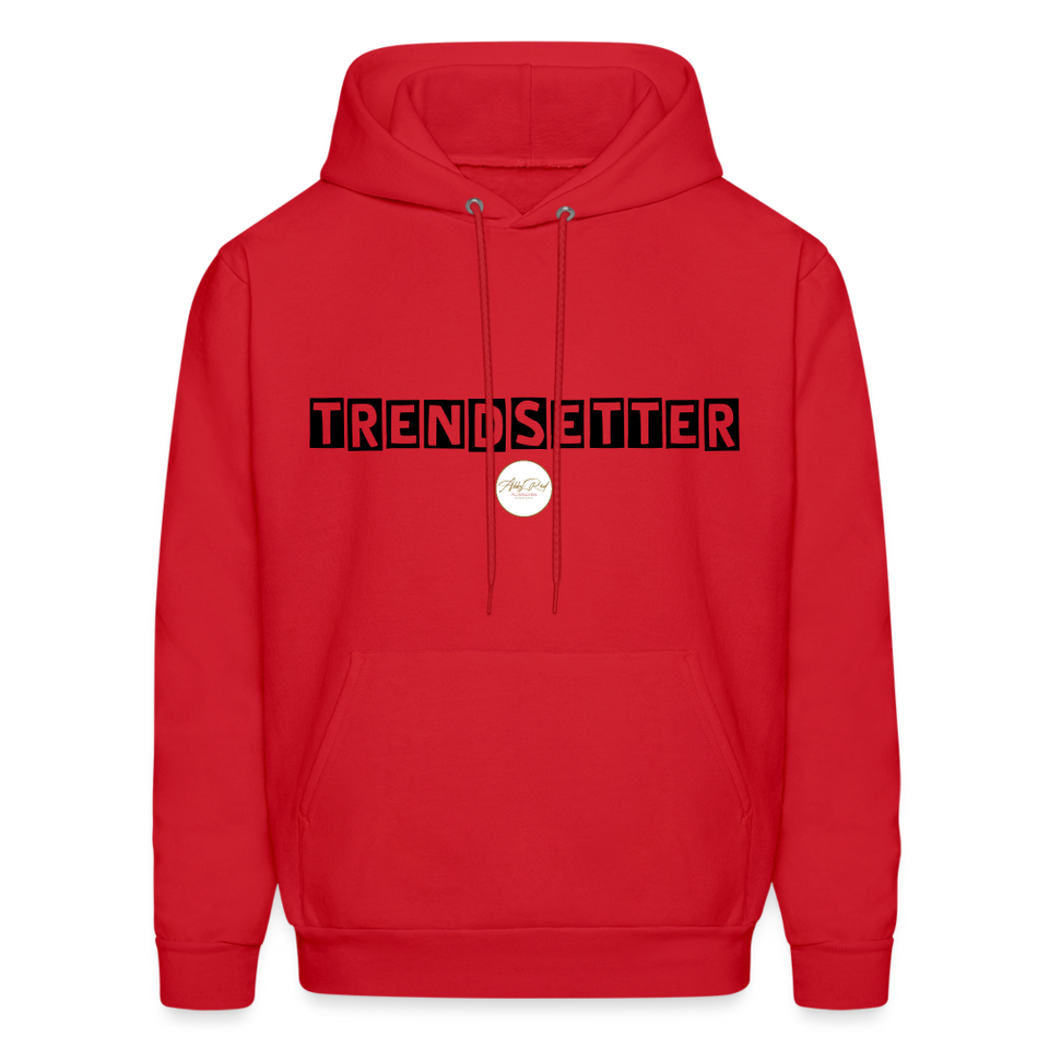 Trendsetter Black Letter Hoodie - red