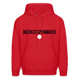 Trendsetter Black Letter Hoodie - red