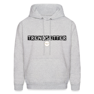 Trendsetter Black Letter Hoodie - ash 