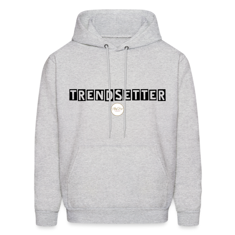 Trendsetter Black Letter Hoodie - ash 