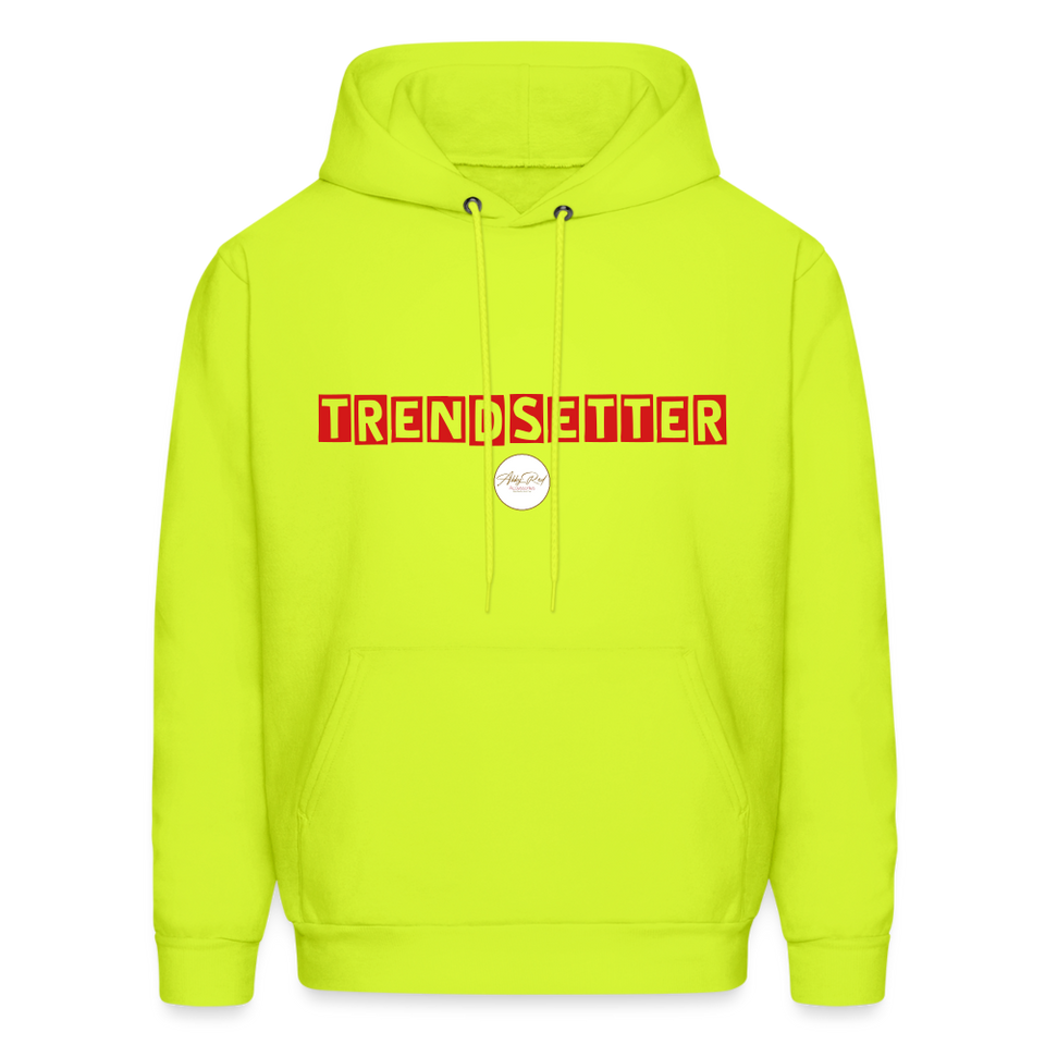 Trendsetter Red Letter Hoodie - safety green